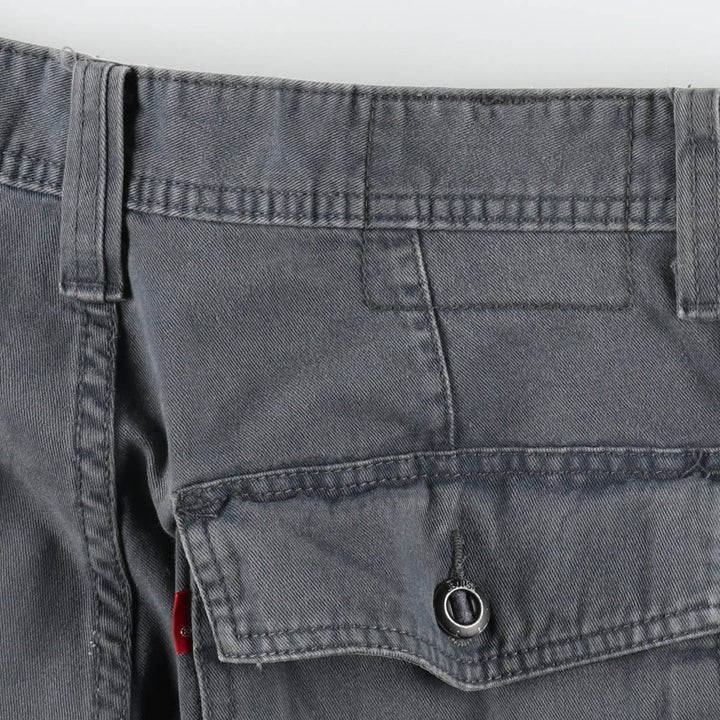 Levi's CARGO Cargo Shorts, Men's Size W34 (approx.) cotton navy blue type Vintage Second Hand