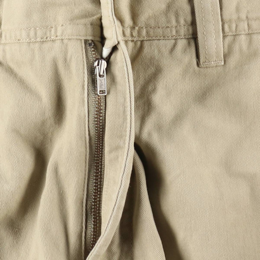 90s-00'S Calvin Klein cargo shorts, men's size W33 (approx.), vintage. cotton Beige type Vintage Second Hand