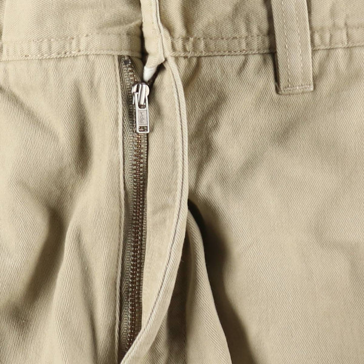 90s-00'S Calvin Klein cargo shorts, men's size W33 (approx.), vintage. cotton Beige type Vintage Second Hand