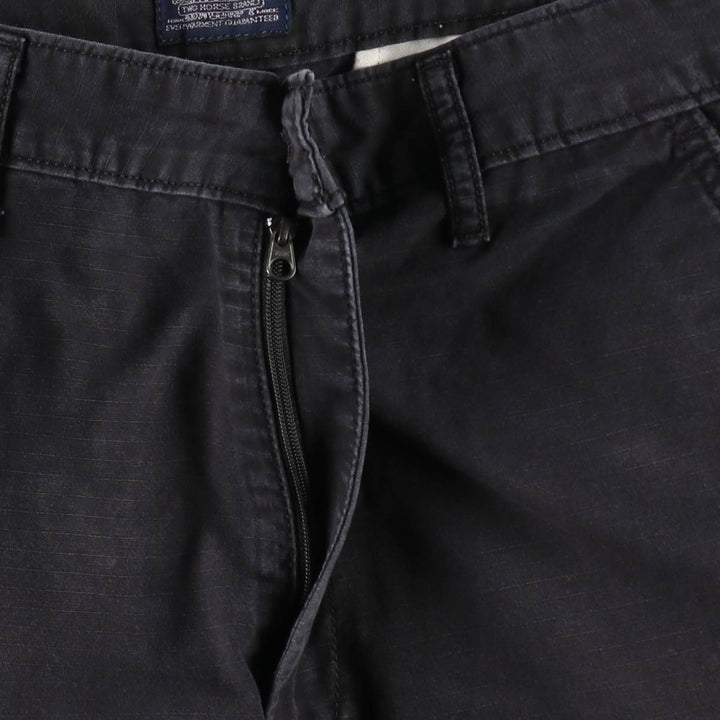 Levi's cargo shorts, men's size W34 (approx.) cotton black type Vintage Second Hand