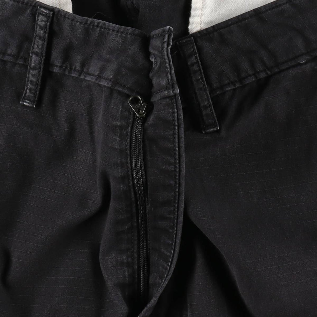 Levi's cargo shorts, men's size W36 (approx.) cotton black type Vintage Second Hand