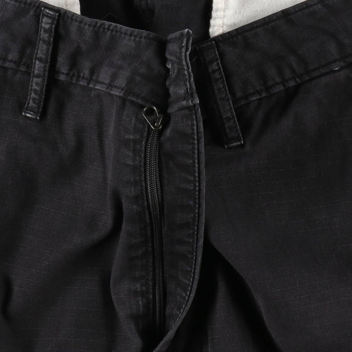 Levi's cargo shorts, men's size W36 (approx.) cotton black type Vintage Second Hand
