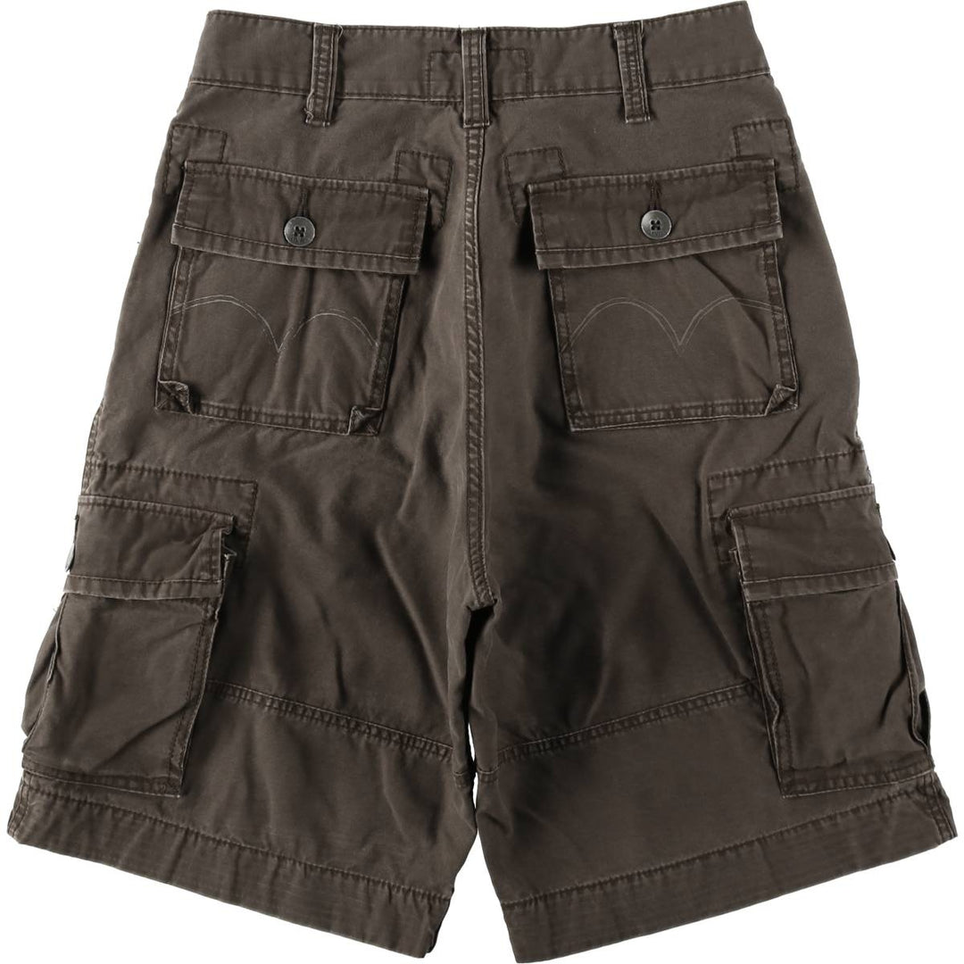 Levi's SQUAD CARGO cargo shorts, men's size W33 (approx.) cotton brown type Vintage Second Hand
