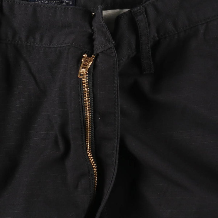 Levi's ripstop cargo shorts, men's size W37 (approx.) cotton black type Vintage Second Hand