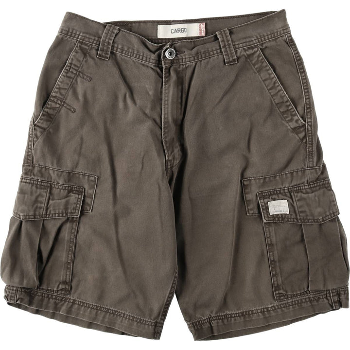 Levi's CARGO Cargo Shorts, Men's Size W32 (approx.) cotton brown type Vintage Second Hand