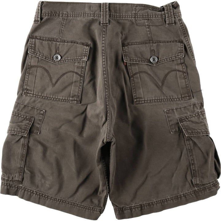 Levi's CARGO Cargo Shorts, Men's Size W32 (approx.) cotton brown type Vintage Second Hand