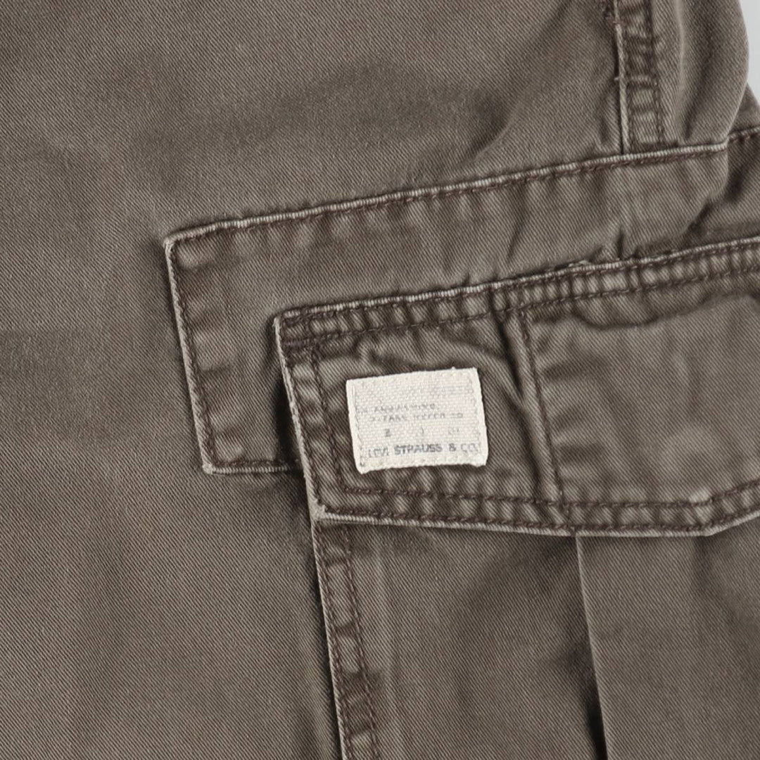 Levi's CARGO Cargo Shorts, Men's Size W32 (approx.) cotton brown type Vintage Second Hand