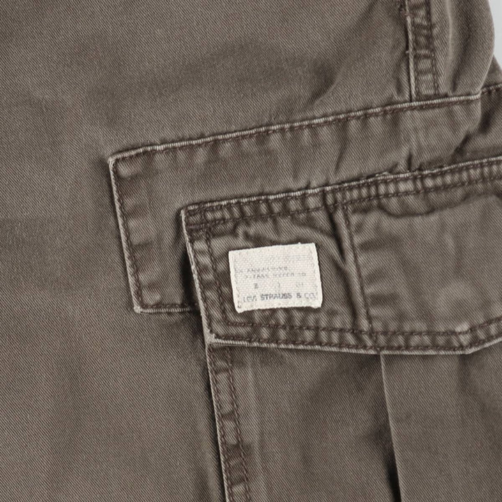 Levi's CARGO Cargo Shorts, Men's Size W32 (approx.) cotton brown type Vintage Second Hand