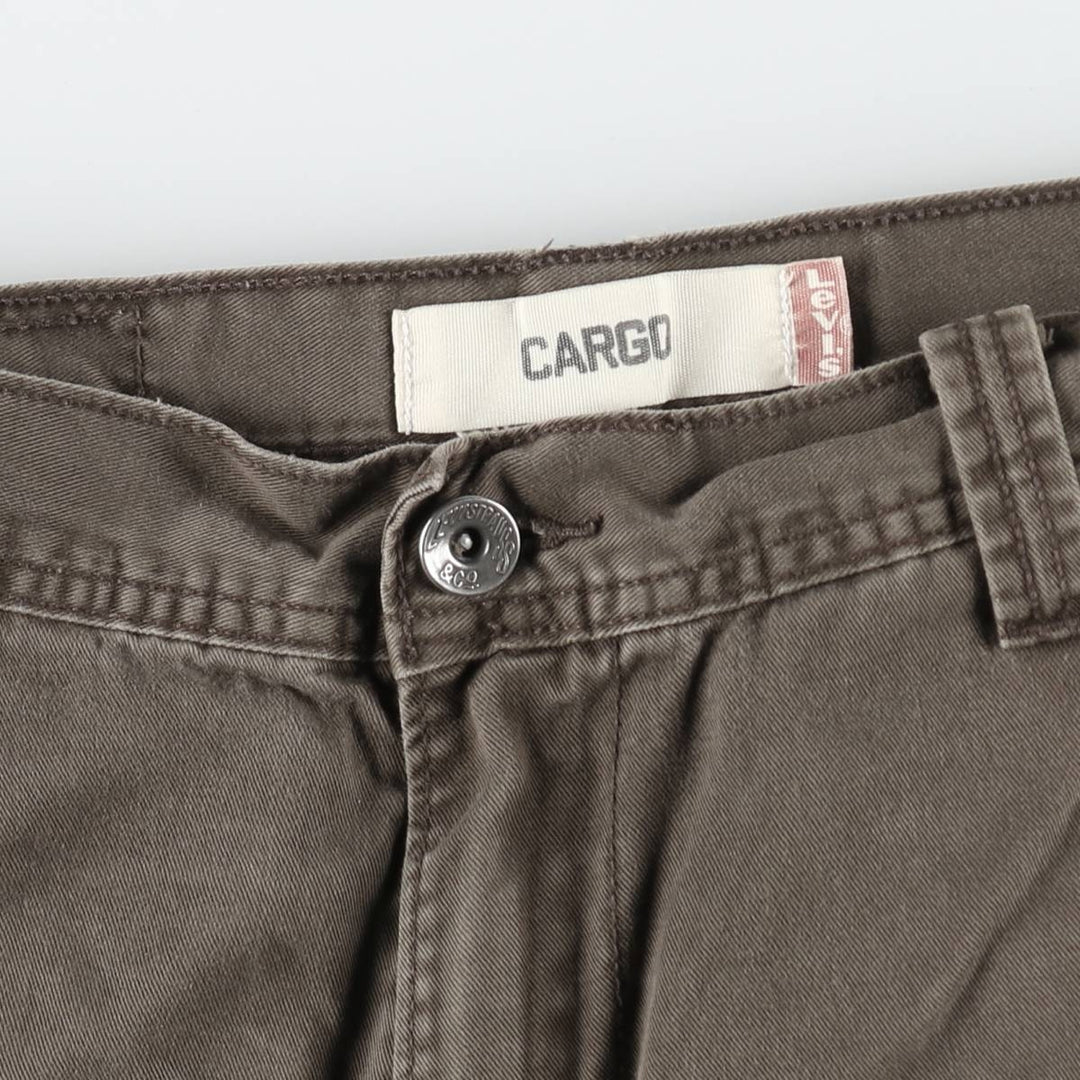 Levi's CARGO Cargo Shorts, Men's Size W32 (approx.) cotton brown type Vintage Second Hand
