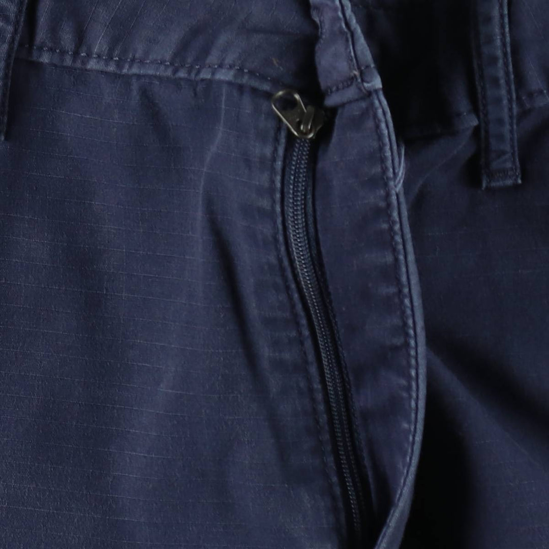 Levi's ripstop cargo shorts, men's size W36 (approx.) cotton Navy blue Vintage Second Hand