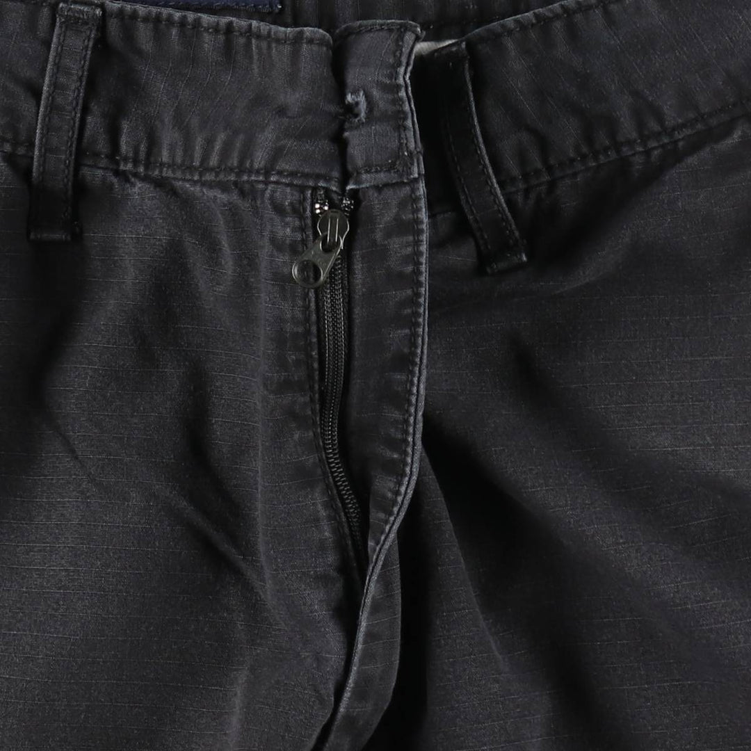 Levi's ripstop cargo shorts, men's size W34 (approx.) cotton black type Vintage Second Hand