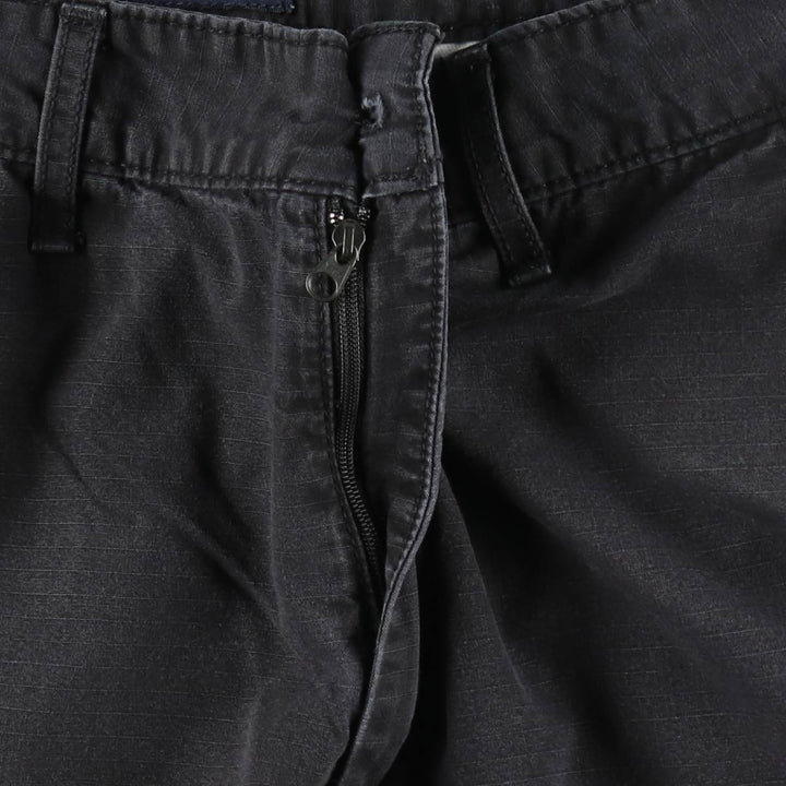 Levi's ripstop cargo shorts, men's size W34 (approx.) cotton black type Vintage Second Hand