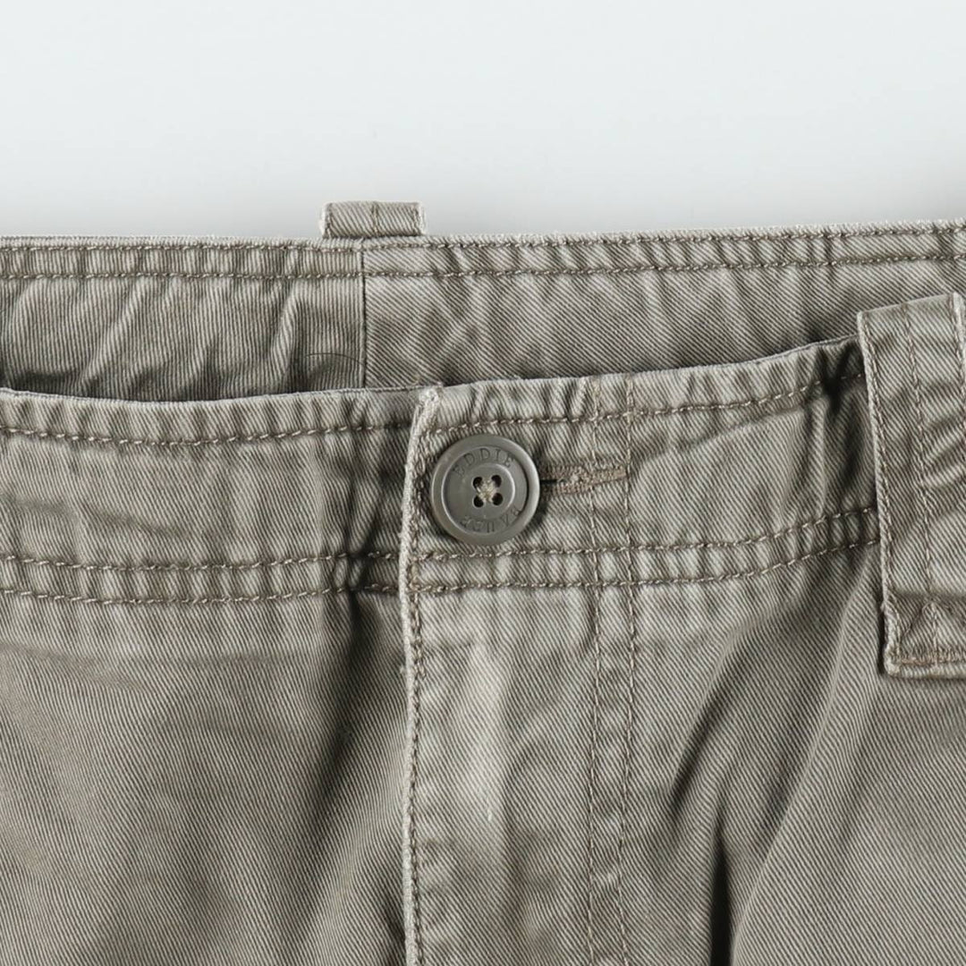 Eddie Bauer cargo shorts, men's size W37 (approx.) cotton Khaki type Vintage Second Hand