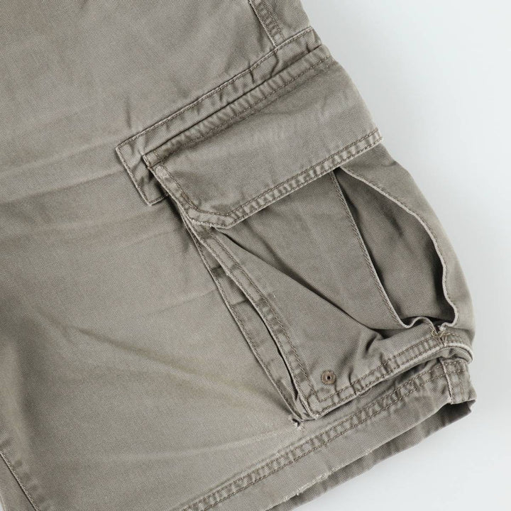 Eddie Bauer cargo shorts, men's size W37 (approx.) cotton Khaki type Vintage Second Hand