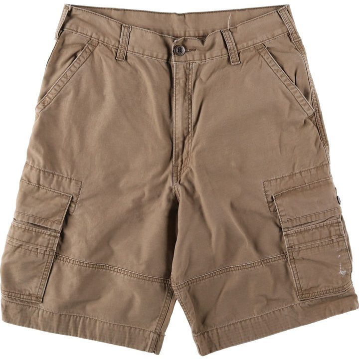 Levi's cargo shorts, men's size W34 (approx.) cotton Khaki type brown Vintage Second Hand