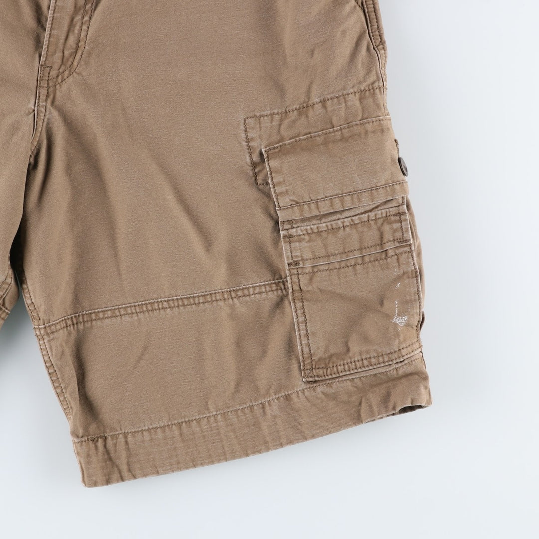 Levi's cargo shorts, men's size W34 (approx.) cotton Khaki type brown Vintage Second Hand