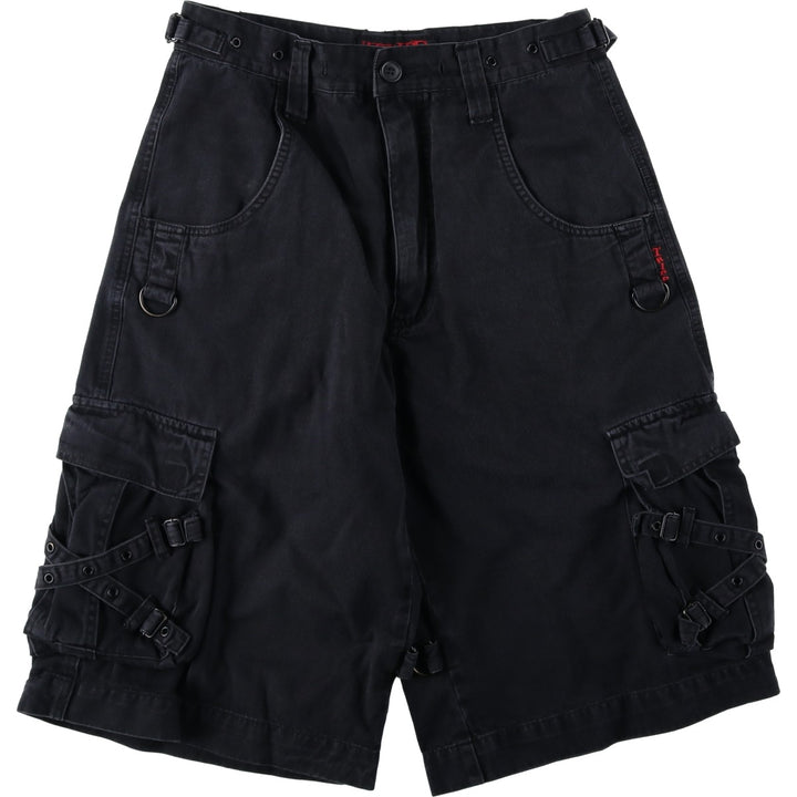 TRIPP NYC Bondage Pants Cargo Shorts Half Pants Men's W30 equivalent cotton black type Vintage Second Hand