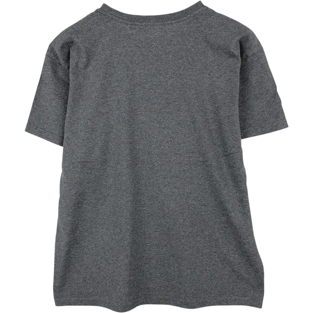 90'S Nike Logo Print T-Shirt, Made in USA, Men's Size L (approx.), Vintage cotton gray type Vintage Second Hand