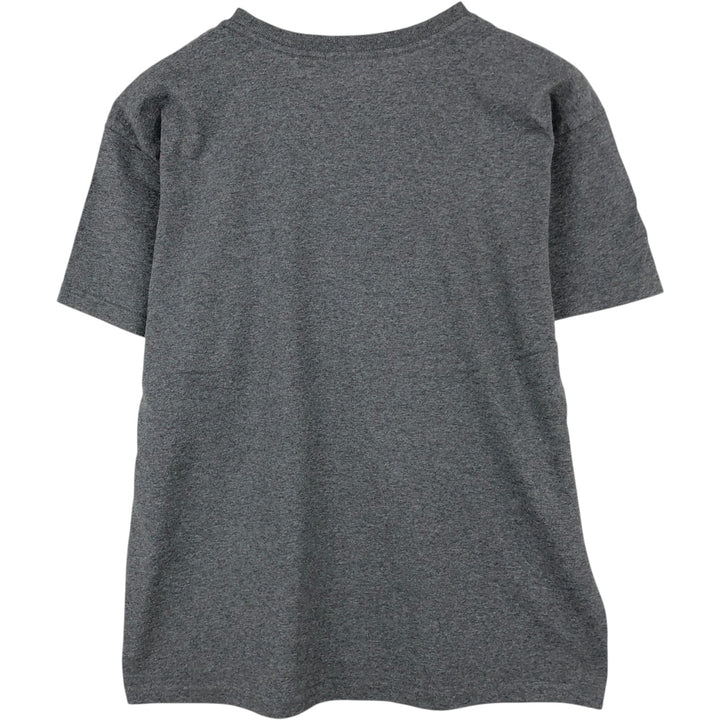 90'S Nike Logo Print T-Shirt, Made in USA, Men's Size L (approx.), Vintage cotton gray type Vintage Second Hand