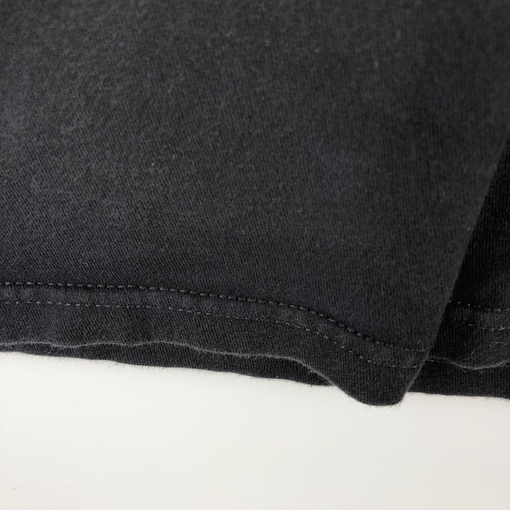 STUSSY surf skate T-shirt, size M for men cotton black type Vintage Second Hand