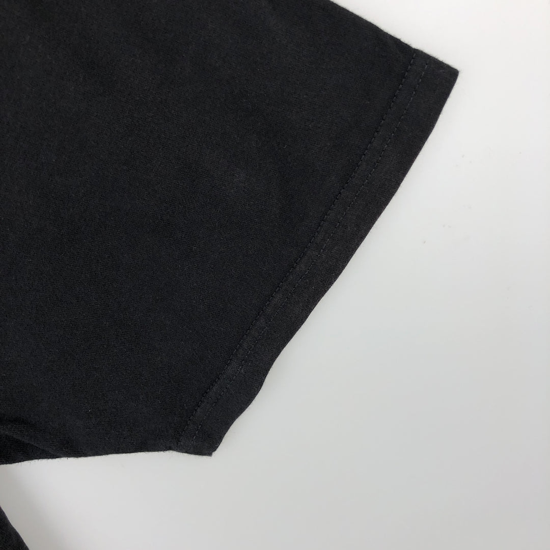 STUSSY surf skate T-shirt, size M for men cotton black type Vintage Second Hand