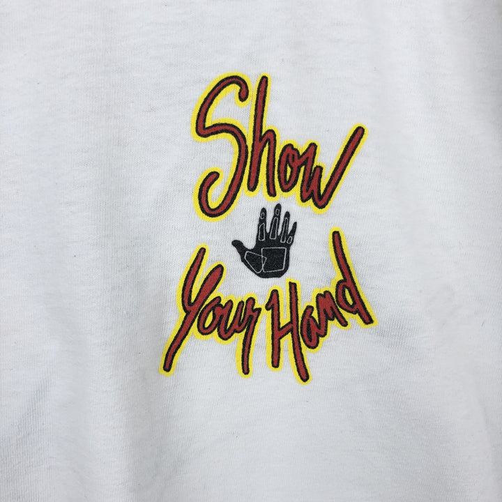80'S BODY GLOVE Surf Skate T-Shirt, Made in USA, Men's XL equivalent, Vintage cotton white type Vintage Second Hand
