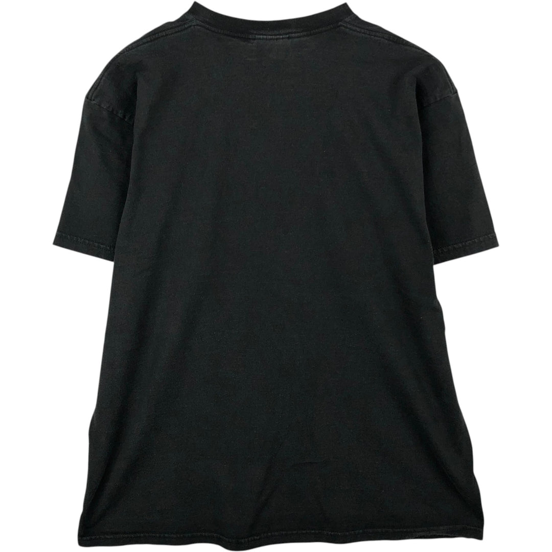 90s-era Nike logo t-shirt, men's size L equivalent, vintage. cotton black type Vintage Second Hand