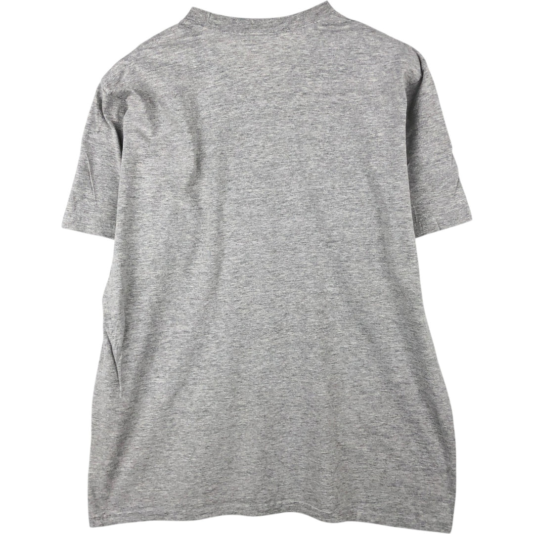 00'S Nike One Point Logo T-shirt Men's L size cotton gray type Vintage Second Hand