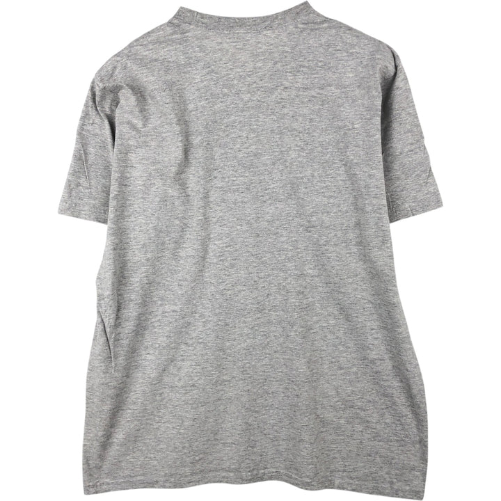 00'S Nike One Point Logo T-shirt Men's L size cotton gray type Vintage Second Hand