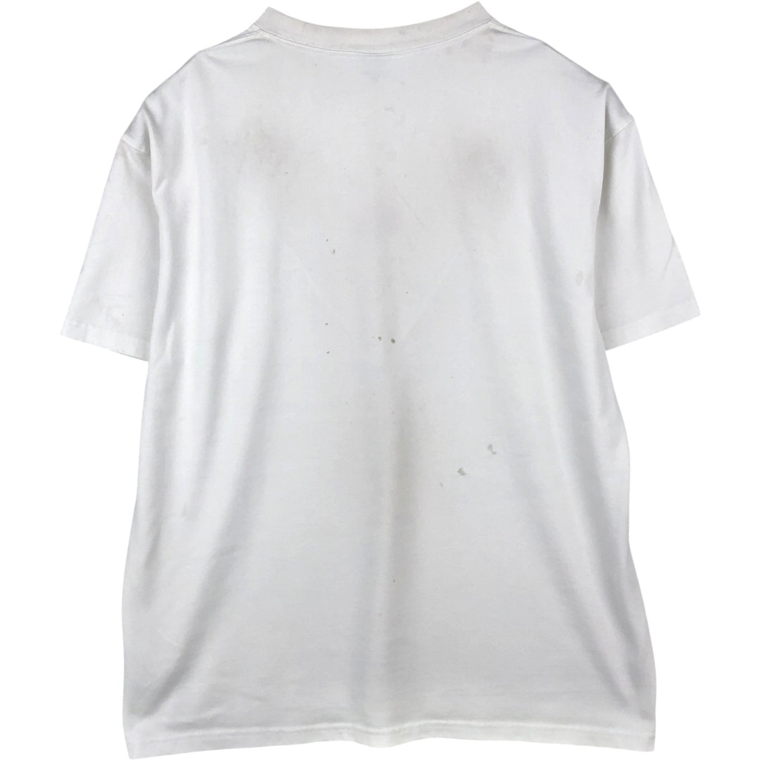 Nike ACG Loose Fit Logo T-Shirt, Men's Size L (approx.) polyester white type Vintage Second Hand