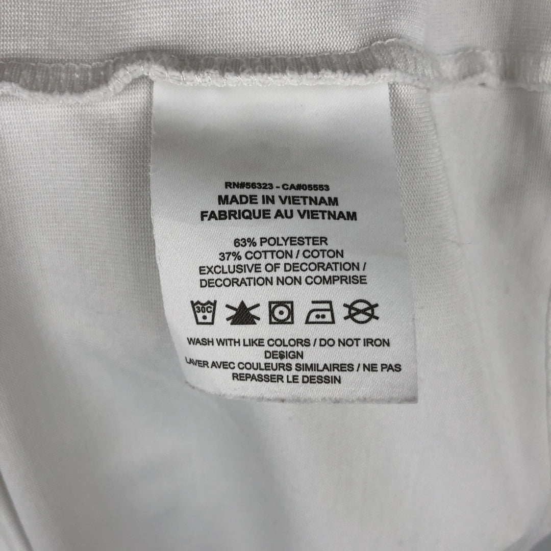 Nike ACG Loose Fit Logo T-Shirt, Men's Size L (approx.) polyester white type Vintage Second Hand