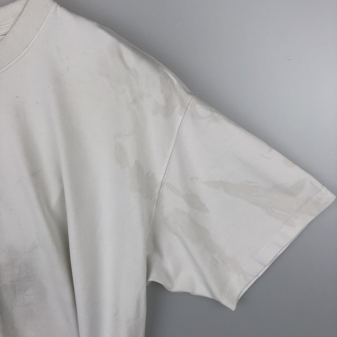 Nike ACG Loose Fit Logo T-Shirt, Men's Size L (approx.) polyester white type Vintage Second Hand