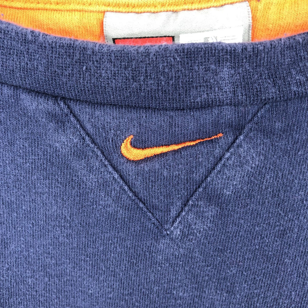 2000'S Nike Team MLB Detroit Tigers sports t-shirt, men's size XL (approx.) cotton navy blue type Vintage Second Hand