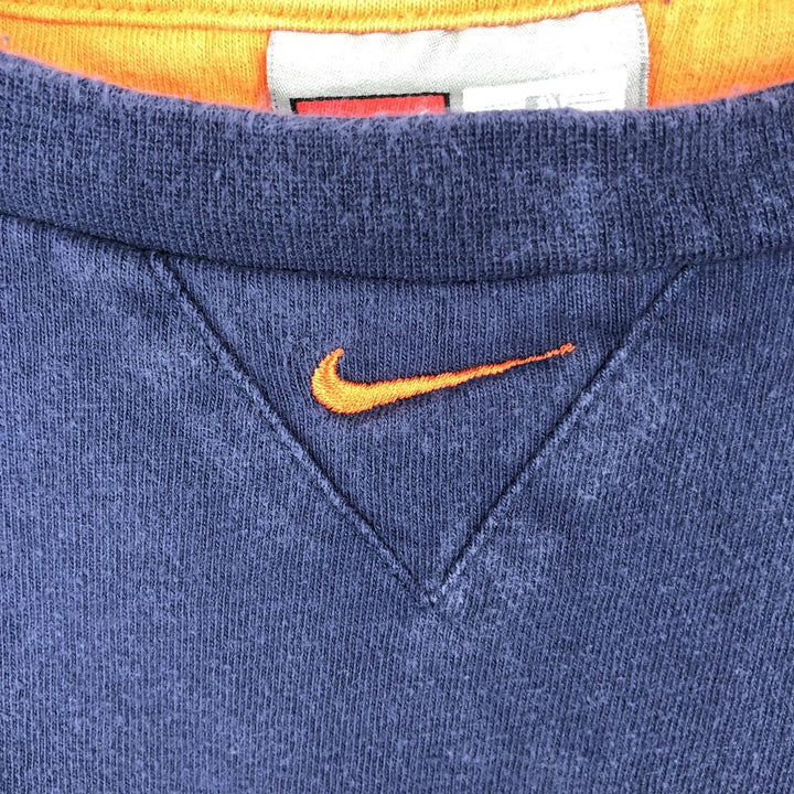 2000'S Nike Team MLB Detroit Tigers sports t-shirt, men's size XL (approx.) cotton navy blue type Vintage Second Hand