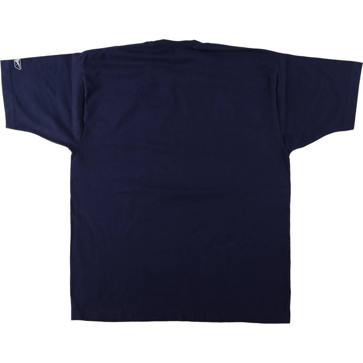 Reebok NFL Dallas Cowboys sports print T-shirt, men's size L (approx.) cotton navy blue type Vintage Second Hand