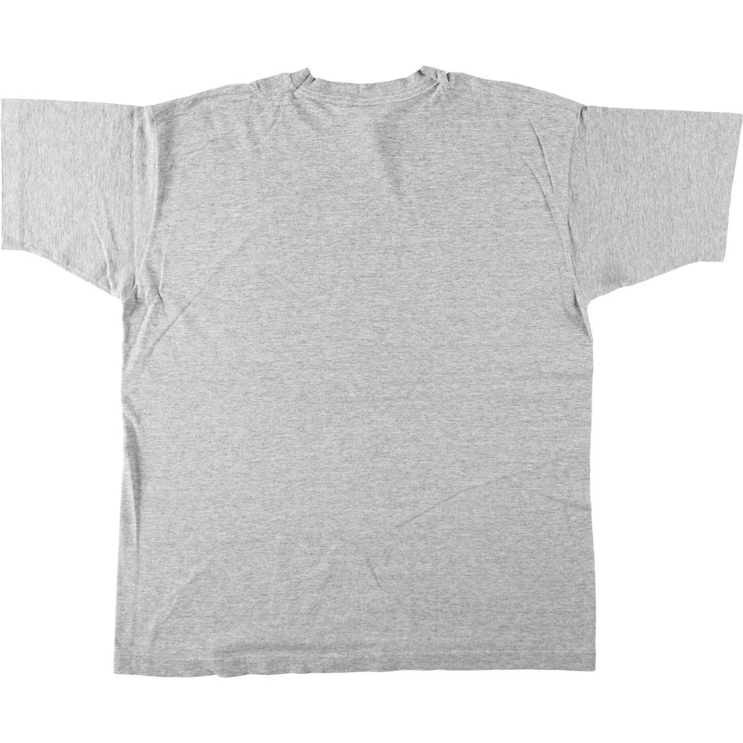 90'S ARTEX NFL Pittsburgh Steelers Logo Print T-Shirt, Made in USA, Men's Size XL (approx.) cotton gray type Vintage Second Hand