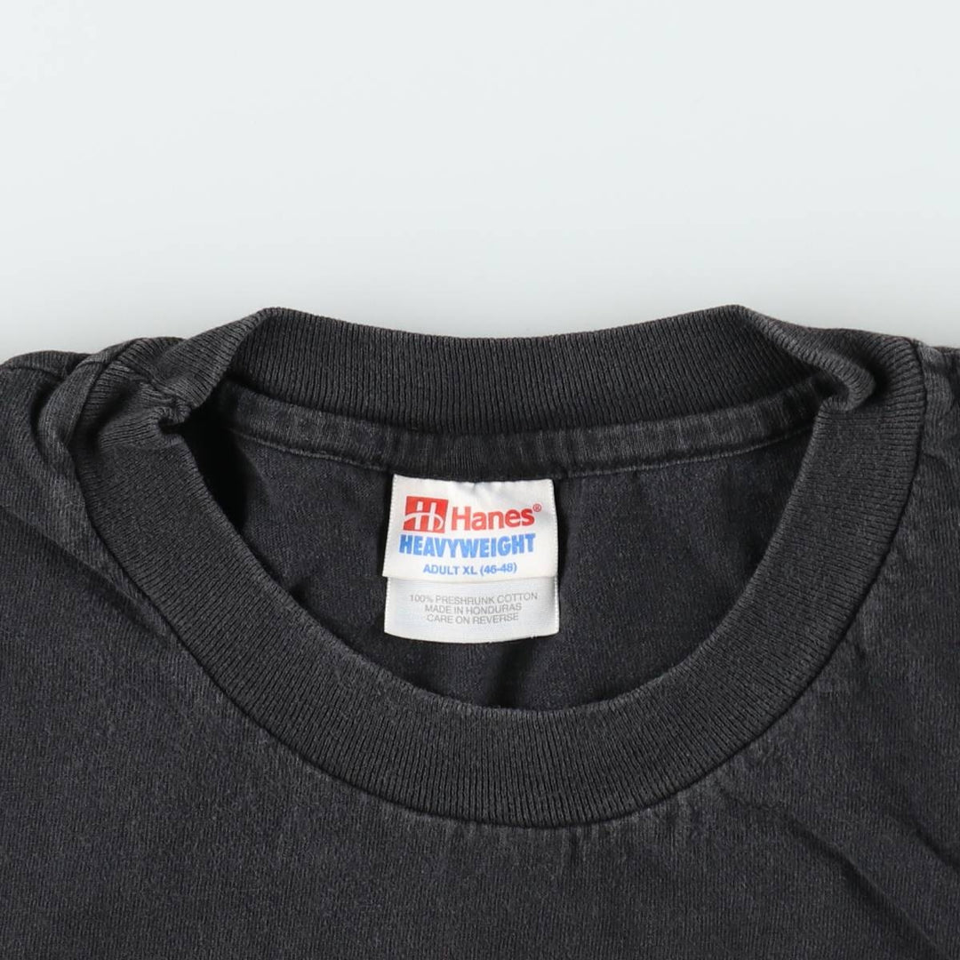 90'S Hanes Heavyweight MLB Pittsburgh Pirates Sports Print T-Shirt, Men's XL (approx.), Vintage cotton black type Vintage Second Hand