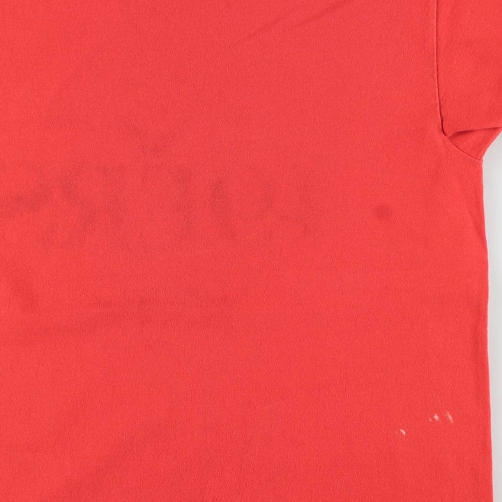 90'S TRENCH NFL San Francisco 49ers Sports Print T-Shirt, Made in USA, Men's XL equivalent, Vintage cotton red type Vintage Second Hand