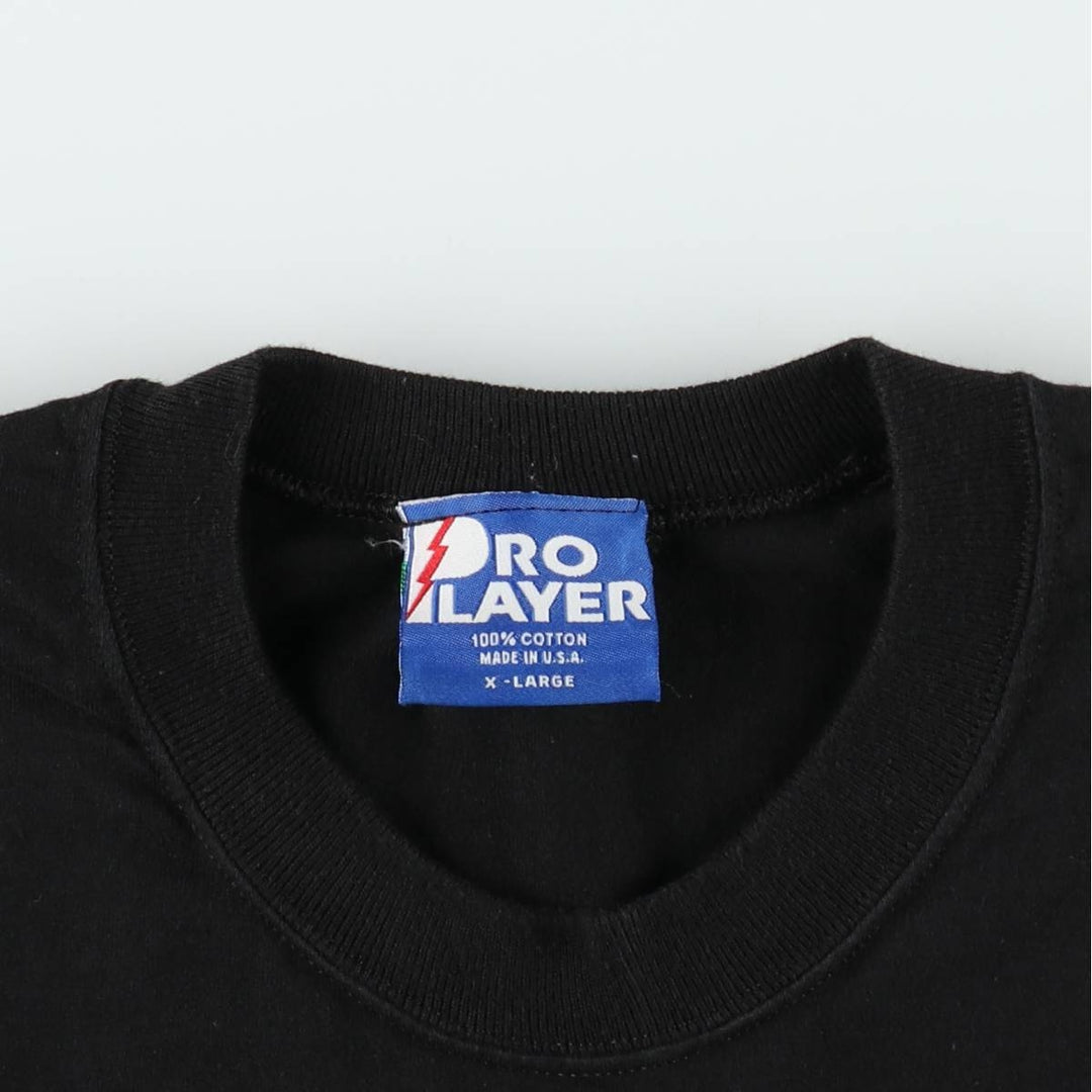 90'S PRO PLAYER NBA PHOENIX SUNS Sports Print T-Shirt, Made in USA, Men's XL (approx.) Vintage cotton black type Vintage Second Hand