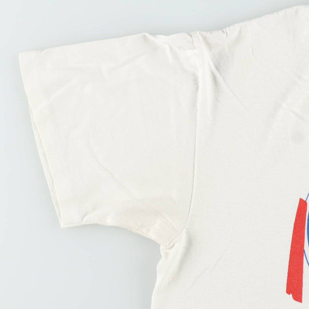 90'S Hanes HEAVYWEIGHT 50 cotton white type Vintage Second Hand