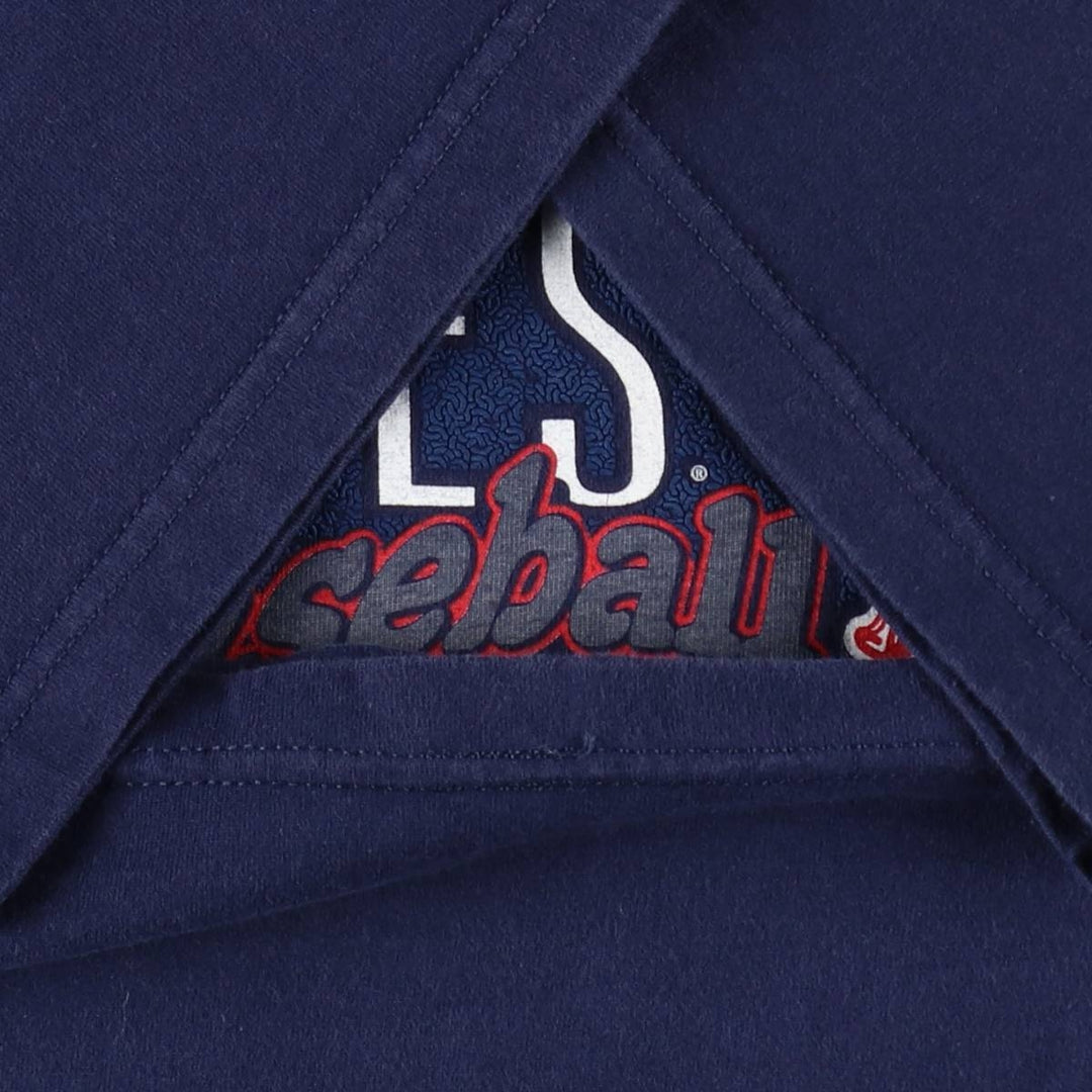 90'S PRO PLAYER MLB NEW YORK YANKEES Logo Print T-Shirt, Men's XXL (approx.), Vintage cotton navy blue type Vintage Second Hand