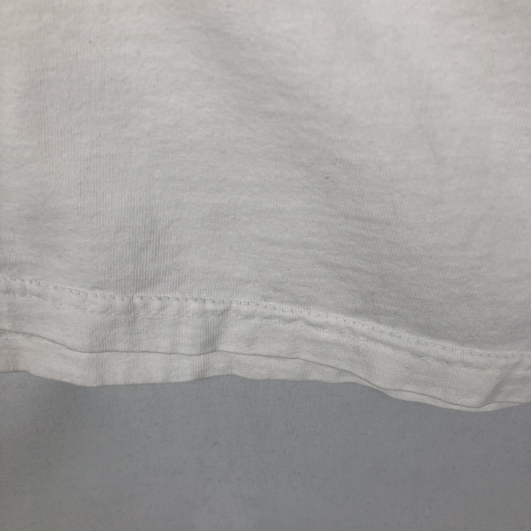 PLANET HOLLYWOOD Advertising T-shirt, Men's XL size unclear white type Vintage Second Hand