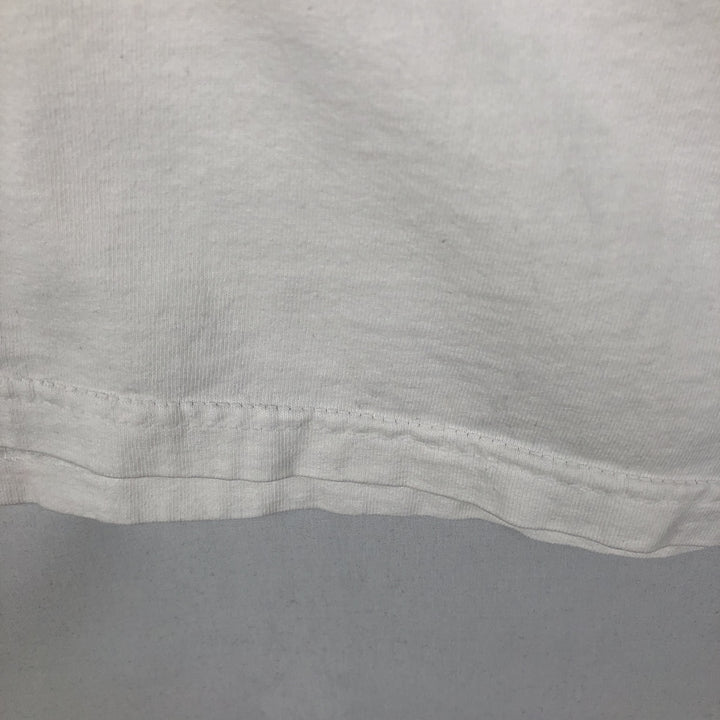 PLANET HOLLYWOOD Advertising T-shirt, Men's XL size unclear white type Vintage Second Hand