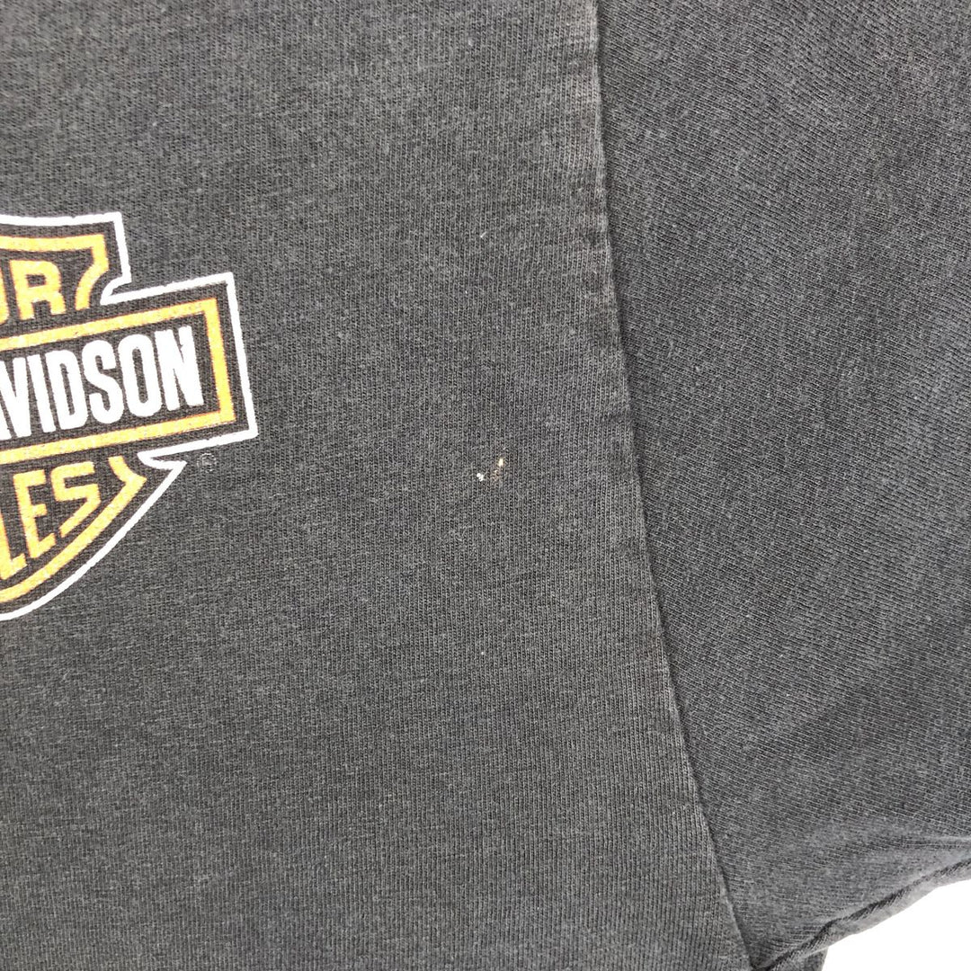Harley-Davidson Motorcycle Bike T-shirt, Men's Medium unclear black type Vintage Second Hand