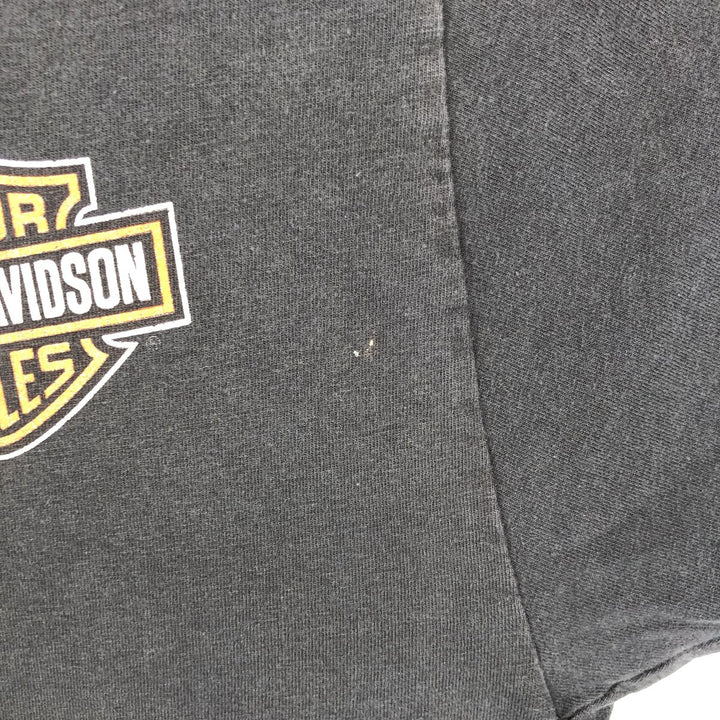 Harley-Davidson Motorcycle Bike T-shirt, Men's Medium unclear black type Vintage Second Hand