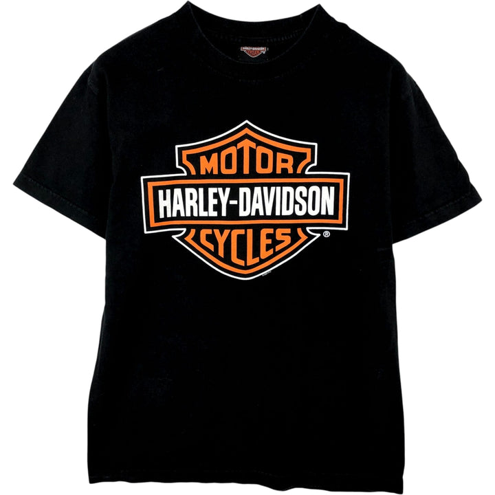 Harley-Davidson Motorcycle Bike T-shirt, Men's Medium cotton black type Vintage Second Hand