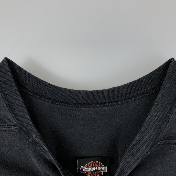 Harley-Davidson Motorcycle Bike T-shirt, Men's XXL cotton black type Vintage Second Hand