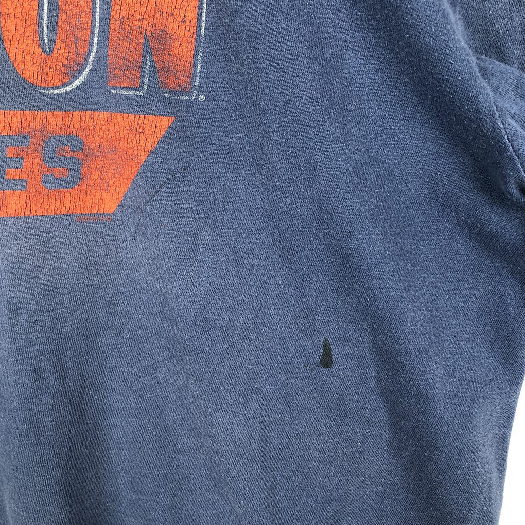 Harley-Davidson Motorcycle Bike T-shirt, Men's XXL cotton blue type Vintage Second Hand