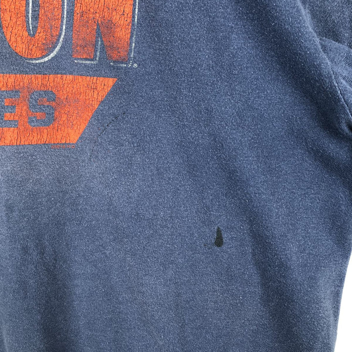 Harley-Davidson Motorcycle Bike T-shirt, Men's XXL cotton blue type Vintage Second Hand