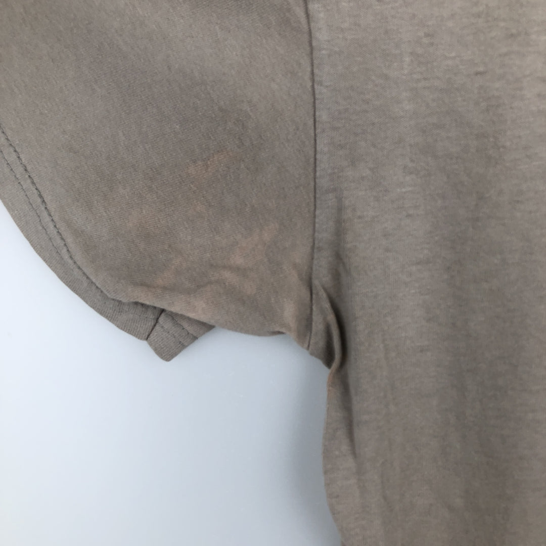 Harley-Davidson Motorcycle Bike T-shirt, Men's Size L cotton unbleached Vintage Second Hand